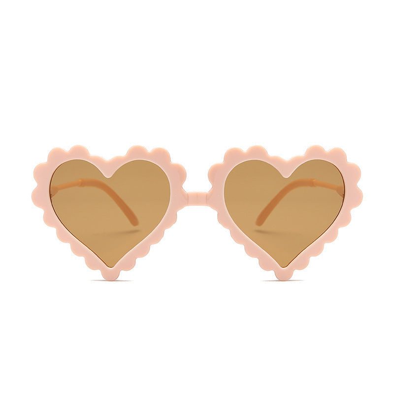 Wholesale Children's Heart Shaped Sunglasses